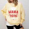 Proud Mama Of a Class Of 2026 Graduate For Graduation Comfort Colors Sweatshirt Butter