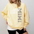 Proud Mimi Of A 2026 Graduate Grad Senior Graduation Comfort Colors Sweatshirt Butter