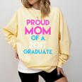 Proud Mom Of A 2017 Graduate Graduation Tee T-Shirt Comfort Colors Sweatshirt Butter