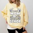 Proud Mom Of A 2019 Senior School Graduation Shirt Comfort Colors Sweatshirt Butter