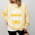 Proud Mom Of A 2021 Senior Shirt Class Graduation 2021 Mommy Comfort Colors Sweatshirt Butter