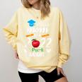 Proud Mom Of 2022 Pre K Graduate Graduation Comfort Colors Sweatshirt Butter