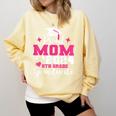 Proud Mom Of 2024 5th Grade Graduate Mother Graduation Comfort Colors Sweatshirt Butter