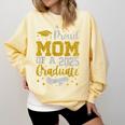 Proud Mom Of A 2025 Graduate Senior Class Of 2025 Graduation Comfort Colors Sweatshirt Butter