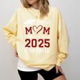 Proud Mom Of 2025 Senior Graduate Matching Family Graduation Comfort Colors Sweatshirt Butter