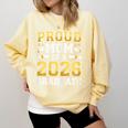 Proud Mom Of A 2026 Graduate Shirt Class Of 2026 Graduation Comfort Colors Sweatshirt Butter