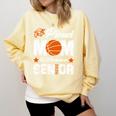 Proud Mom Of a Basketball Senior Class Of 2026 Graduation Comfort Colors Sweatshirt Butter