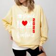 Proud Mom Of a Class Of 2025 Graduate Senior Mom Graduation Comfort Colors Sweatshirt Butter