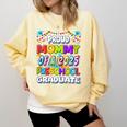Proud MOMMY Of a 2025 Preschool Graduate Graduation Comfort Colors Sweatshirt Butter
