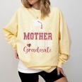 Proud Mother Of 2025 College Graduate Family Graduation Comfort Colors Sweatshirt Butter