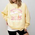 Proud Nana Of a 2018 Graduate Grandmother Graduation Comfort Colors Sweatshirt Butter