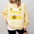 Proud Nanna Of 2020 Graduate Class Of 2020 Graduation Comfort Colors Sweatshirt Butter