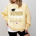 Proud Nephew Of A 2025 Graduate Nephew Graduation 2025 Comfort Colors Sweatshirt Butter