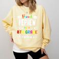Proud NEPHEW Of A 8th Grade Graduate Graduation 2024 Class Comfort Colors Sweatshirt Butter