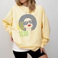 Proud Queen College Graduation Comfort Colors Sweatshirt Butter
