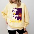 Proud Queen PhD Graduate PhD Graduation Doctorate Comfort Colors Sweatshirt Butter