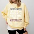 Proud Sister Of A 2018 Graduate Senior Graduation T Shirt Comfort Colors Sweatshirt Butter