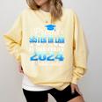 Proud Sister In Law Of 5th Grade Graduate 2024 Graduation Comfort Colors Sweatshirt Butter