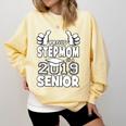 Proud Stepmom Of A 2019 Senior School Graduation Shirt Comfort Colors Sweatshirt Butter