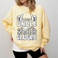 Proud Uncle Of A 2018 Graduate Senior Graduation Shirt Comfort Colors Sweatshirt Butter
