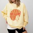 Queen Associate Degree Afrocentric Graduation T Shirt Comfort Colors Sweatshirt Butter