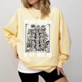 Read Books Stay Weird Introvert Book Lover Book Comfort Colors Sweatshirt Butter
