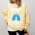 Respiratory Therapist Appreciation RT School Graduation Comfort Colors Sweatshirt Butter