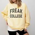Retro Anti Social FREAK COLLEGE Introvert Stay Away From Me Comfort Colors Sweatshirt Butter Retro Anti Social FREAK COLLEGE Introvert Stay Away From Me Comfort Colors Sweatshirt Butter