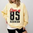Reunion 1985 Matching Graduation High School Class Of 1985 Comfort Colors Sweatshirt Butter