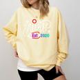 RN New Nurse Est 2020 Cute Nursing School Graduation 2K20 Comfort Colors Sweatshirt Butter