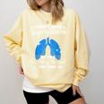 RT School Graduation Respiratory Therapist Comfort Colors Sweatshirt Butter