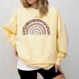 School Nurse Appreciation Rainbow Graduation Medical Nursing Comfort Colors Sweatshirt Butter