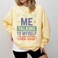 If You See Me Talking To Myself Sarcastic Introvert Comfort Colors Sweatshirt Butter If You See Me Talking To Myself Sarcastic Introvert Comfort Colors Sweatshirt Butter