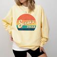Senior 2023 Graduation My Last First Day Of Class Of 2023 Comfort Colors Sweatshirt Butter