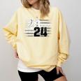 Senior 2024 Graduation Class Of 2024 Senior Women Boy Girl Comfort Colors Sweatshirt Butter