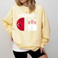 Senior 2025 Bowling Player Class Of 2025 Graduation Seniors Comfort Colors Sweatshirt Butter