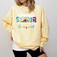 Senior 2025 Graduation My Last First Day Of Class Of 2025 Comfort Colors Sweatshirt Butter