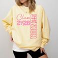 Senior 2026 Class Of 2026 Coquette Bow Graduation 2026 Comfort Colors Sweatshirt Butter