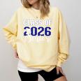 Senior 2026 Class Of 2026 Graduation 2026 Comfort Colors Sweatshirt Butter