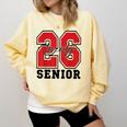Senior 2026 Class Of 2026 School Graduation 2026 Merch Comfort Colors Sweatshirt Butter
