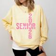 Senior 2026 Class Of 2026 Seniors Graduation 2026 Girl Women Comfort Colors Sweatshirt Butter
