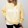 Senior 2026 Soccer Player Class Of 2026 Senior Graduation Comfort Colors Sweatshirt Butter