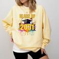 Senior 31 Class Of 2031 Back To School Graduation 2031 Comfort Colors Sweatshirt Butter