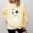 Senior Aunt Class Of 2026 Soccer Graduation Heart Comfort Colors Sweatshirt Butter
