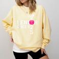 Senior Cheerleader Cheer Class Of 2025 Graduation Graduate Comfort Colors Sweatshirt Butter