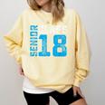 Senior Class 18 Shirt Graduation Apparel T-Shirt Comfort Colors Sweatshirt Butter