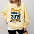 Senior Class Of 2019 Tshirt Graduation School Students Uncle Comfort Colors Sweatshirt Butter