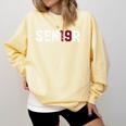 Senior Class Of 2019 Graduation Shirt Graduate Comfort Colors Sweatshirt Butter