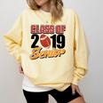 Senior Class Of 2019 Tshirt Graduation Students Football Comfort Colors Sweatshirt Butter