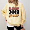 Senior Class Of 2019 Tshirt Graduation Students Hockey Comfort Colors Sweatshirt Butter